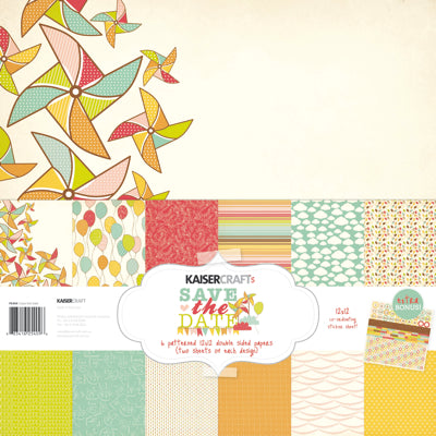 Save the Date Paper Pack with BONUS Sticker Sheet