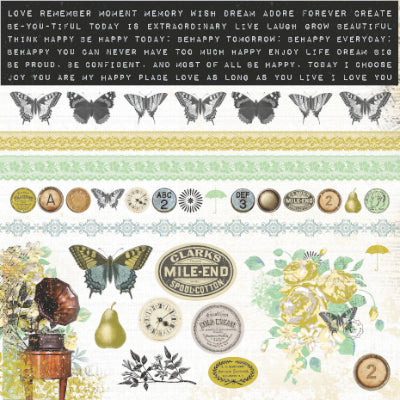 Pickled Pear Paper Pack with BONUS Sticker Sheet