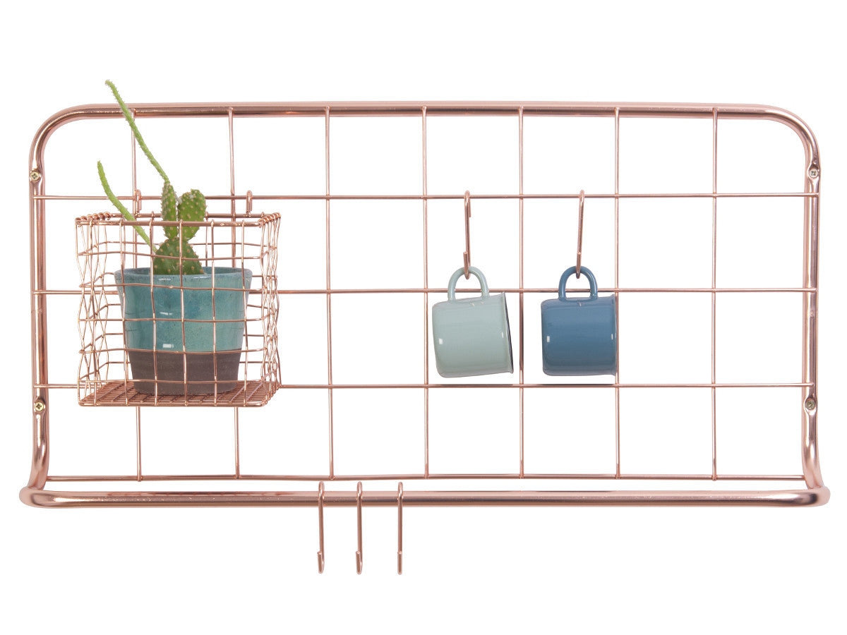 [Display Sale] Kitchen Rack Set - Copper