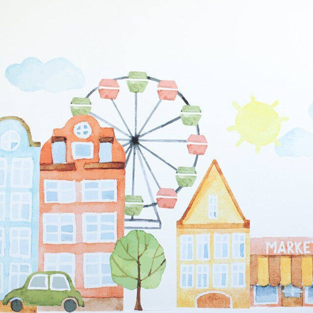 Easy Wall Sticker - Parisienne Market Place