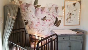 Easy Wall Sticker - Peonies