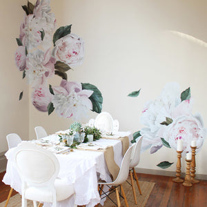 Easy Wall Sticker - Peonies