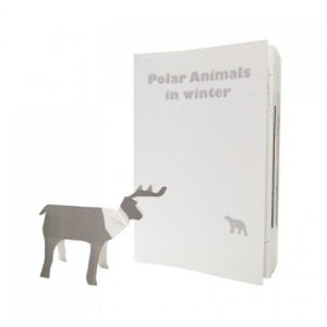 Polar animal in winter : ‘zoo in my hand’