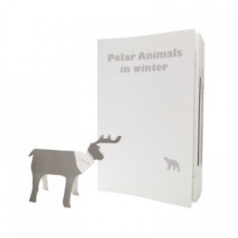 Polar animal in winter : ‘zoo in my hand’