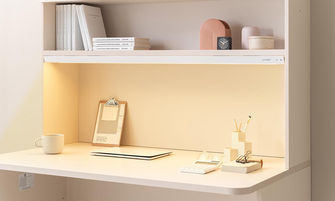 Ronan Normal Desk with Upper Shelf (accept pre-order)