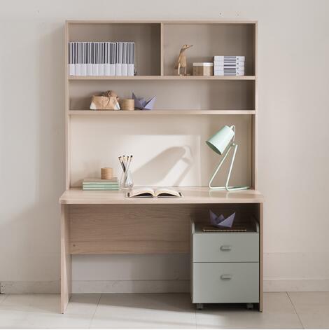 Ronan Normal Desk with Upper Shelf (accept pre-order)