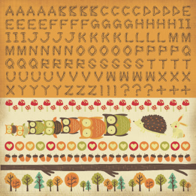 Tiny Woods Sticker Sheet