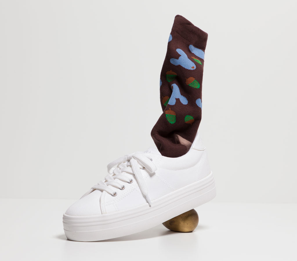 Socks - Dotori Life Brown