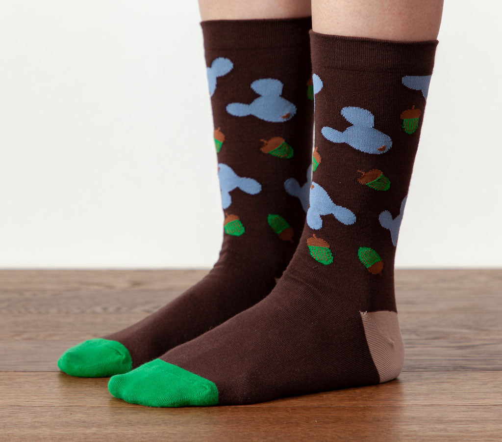 Socks - Dotori Life Brown