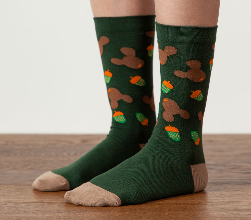 Socks - Dotori Life Green