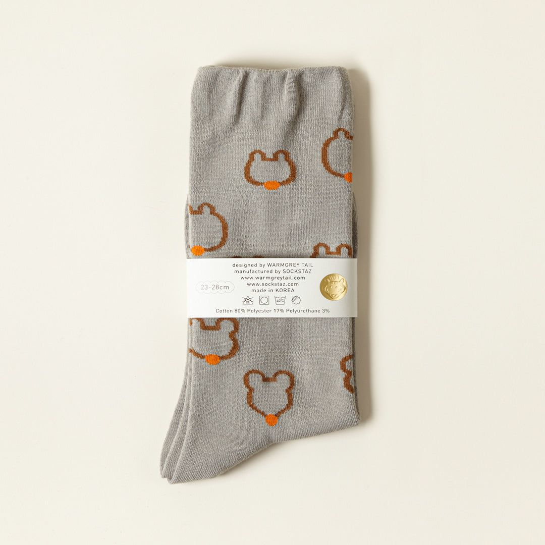 Socks - Small & Big Grey