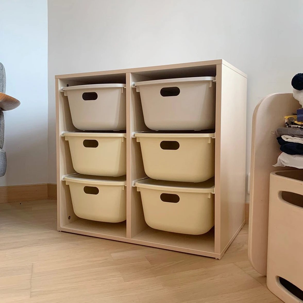 Sweet Cream 2x3 Storage (accept pre-order)