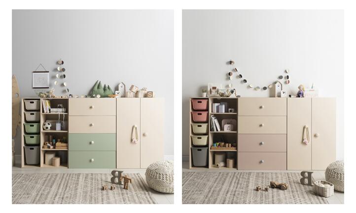 TIDY UP 2-Door Wardrobe (accept pre-order)