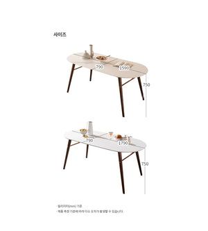 Terso Tripod Round Dining Table 1600/1800 (accept pre-order)