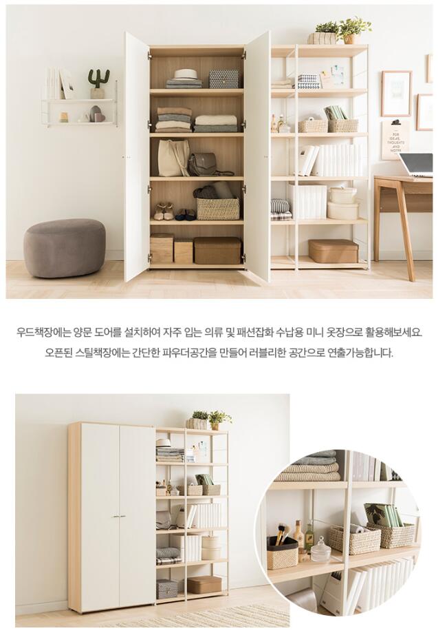 Join 400 5-level Wood Cabinet with Door (accept pre-order)