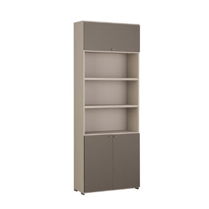 Join 800 6-level Wood Cabinet with Top + Lower Door (accept pre-order)