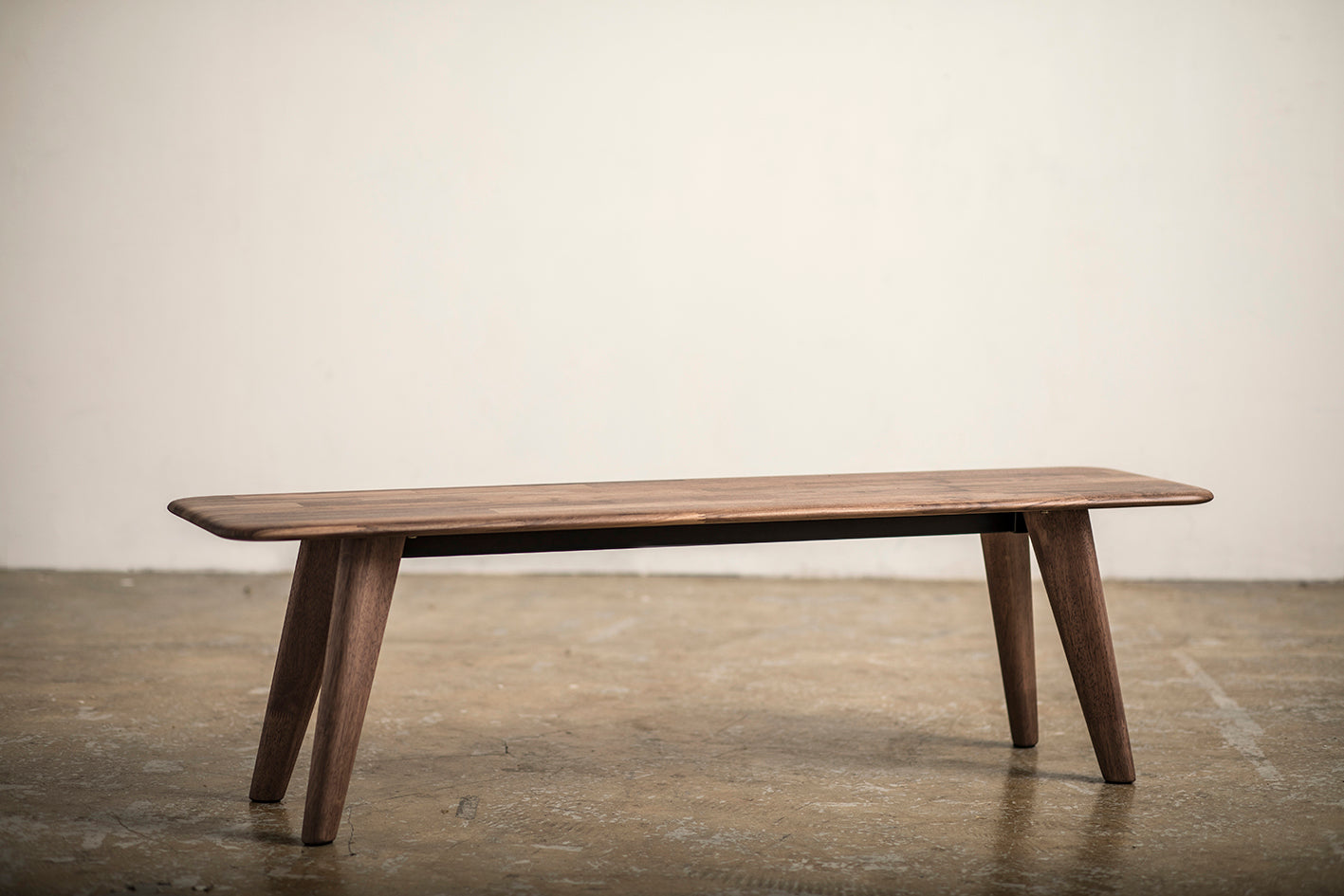 Retro Bench Walnut