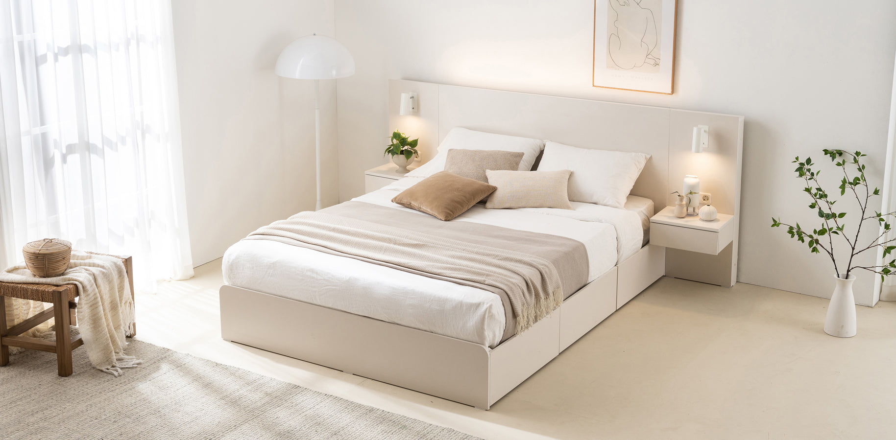 Piaf Hotel Bed (accept pre-order)