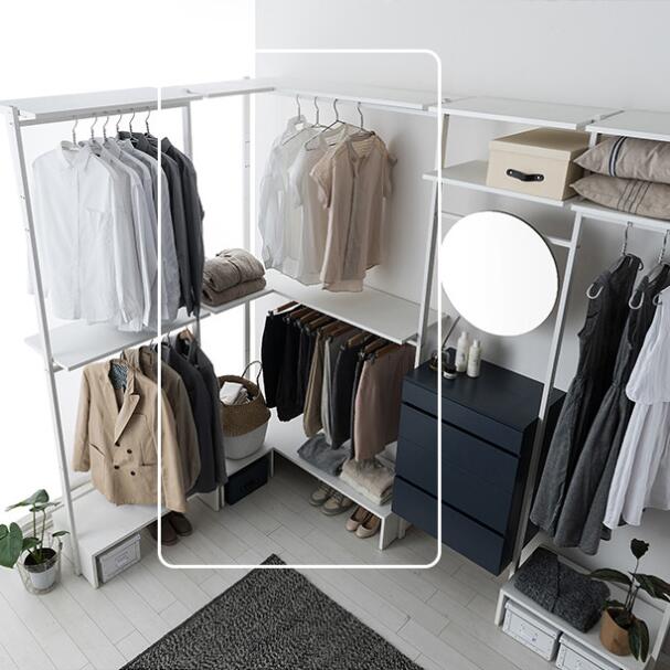 Frame Dressroom System 1200 Corner Rack (accept pre-order)