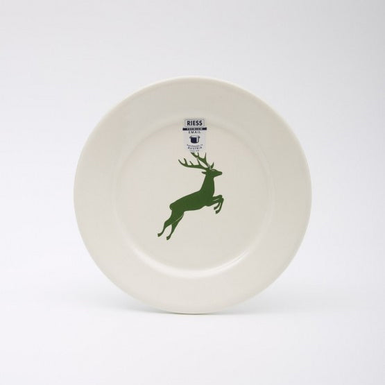 RIESS Green Deer Plate