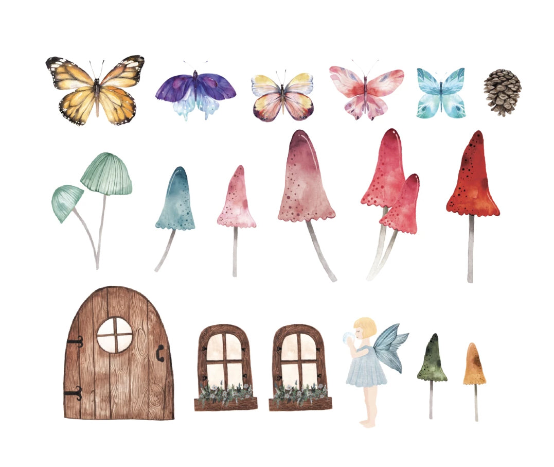 Easy Wall Sticker - Little Fairy Set