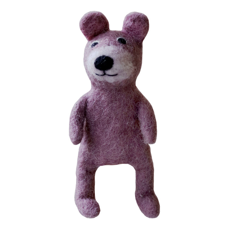 Felt Finger Puppet - Bear