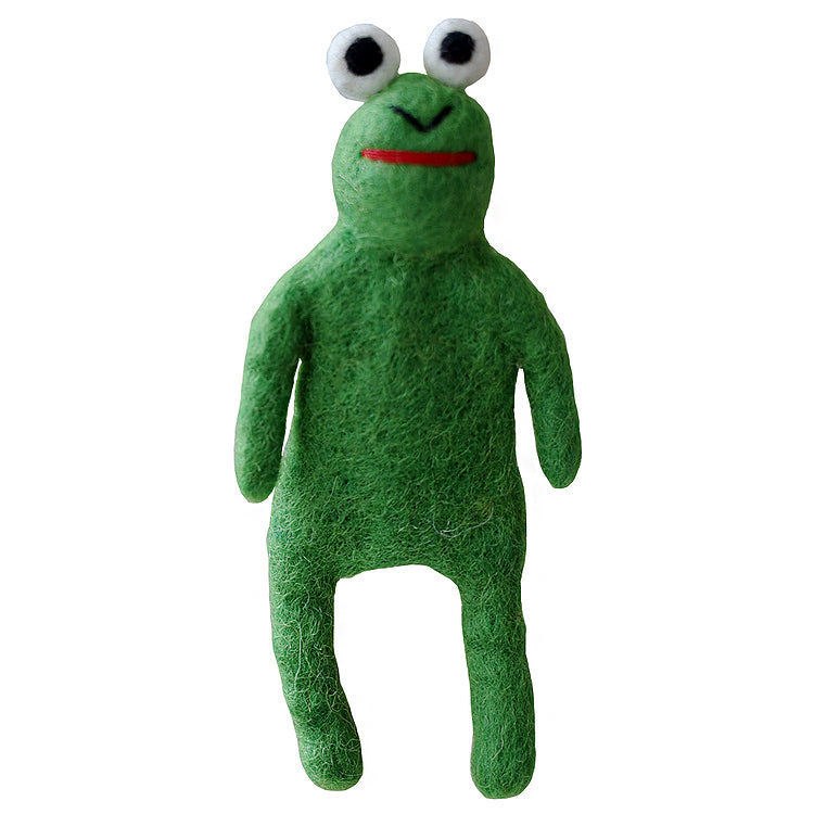 Felt Finger Puppet - Frog