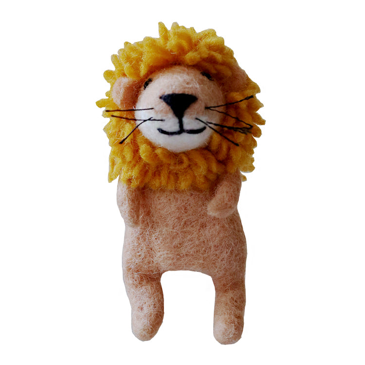 Felt Finger Puppet - Lion