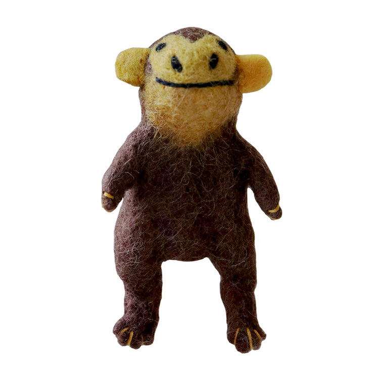 Felt Finger Puppet - Monkey