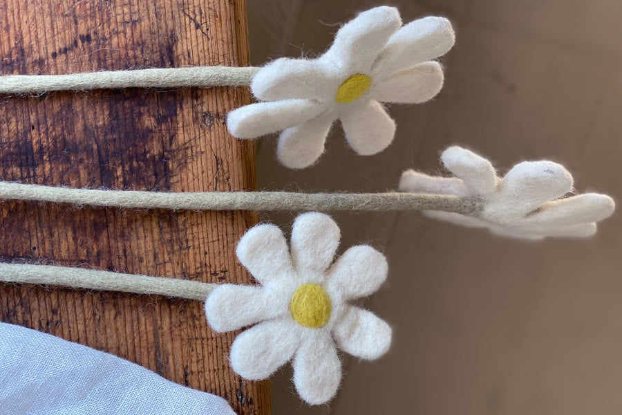 Felt Flower Daisy