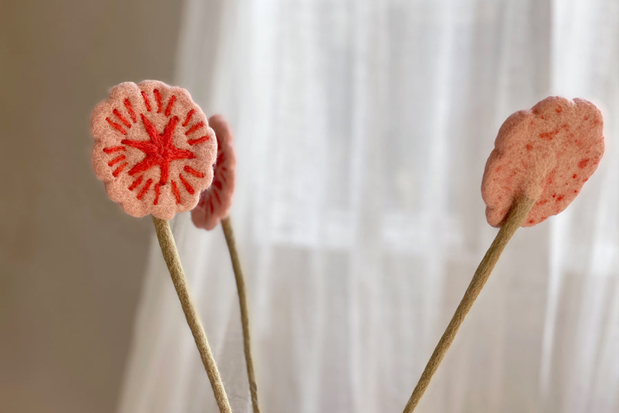 Felt Flower Peony