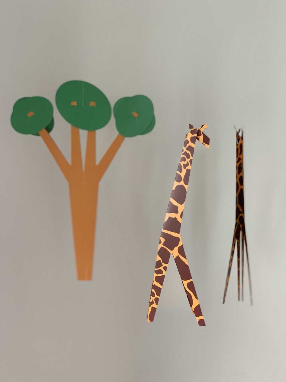 Hanging Mobile - Giraffes on the Savannah