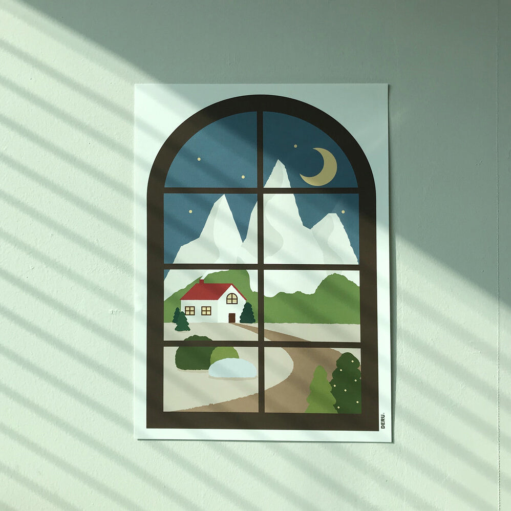 City Project Interlaken Window Poster