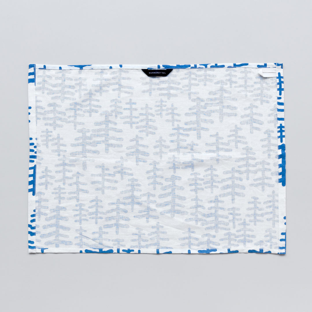 Tree & Tree Kitchen Cloth - Blue