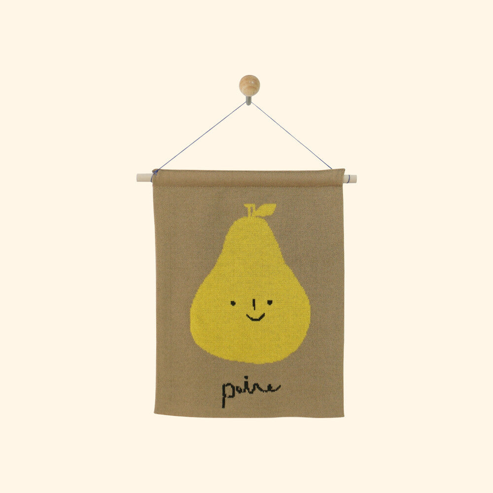 [Pre-Order 25% off] Petit Knit Poster Poire