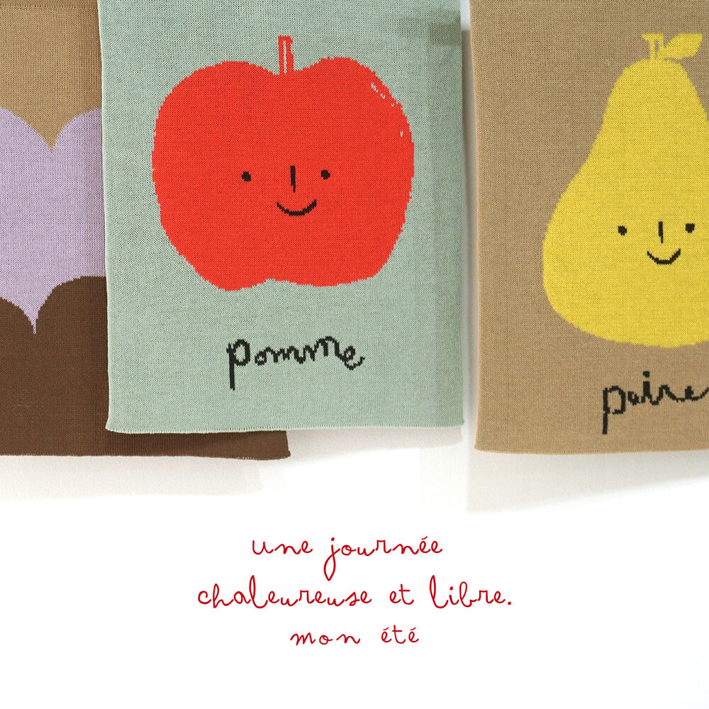 Petit Knit Poster Pomme