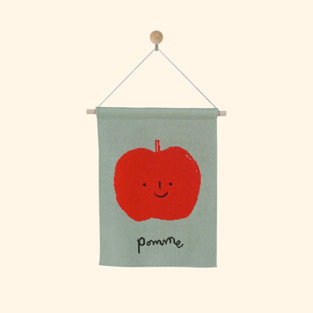 [Pre-Order 25% off] Petit Knit Poster Pomme