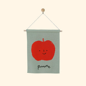 Petit Knit Poster Pomme