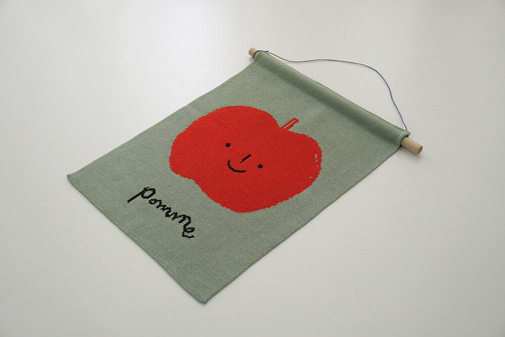 Petit Knit Poster Pomme