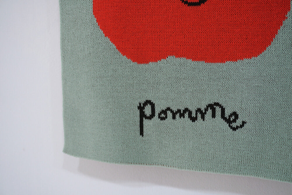 Petit Knit Poster Pomme