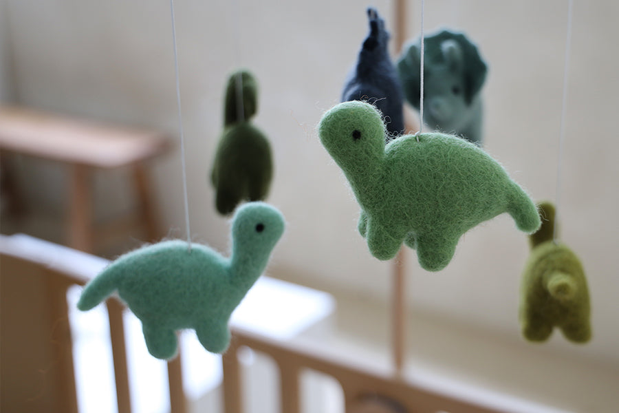 Felt Dinosaur Mobile