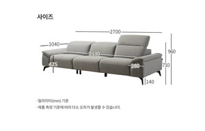 Molise Sofa Tilting Head Type (accept pre-order)