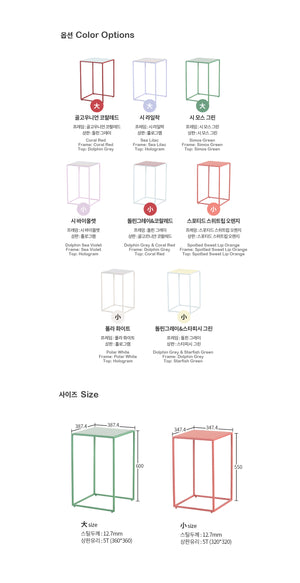 New Monochrome Side Table (accept pre-order)