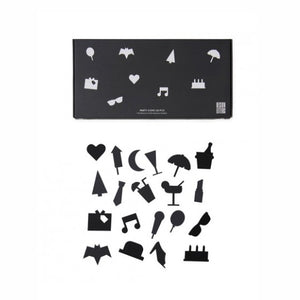 Party Icons for Messages Board - black