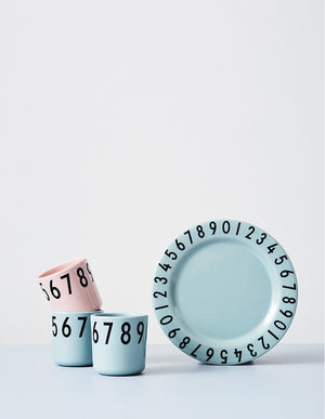 Melamine The Numbers Gift Set - Green