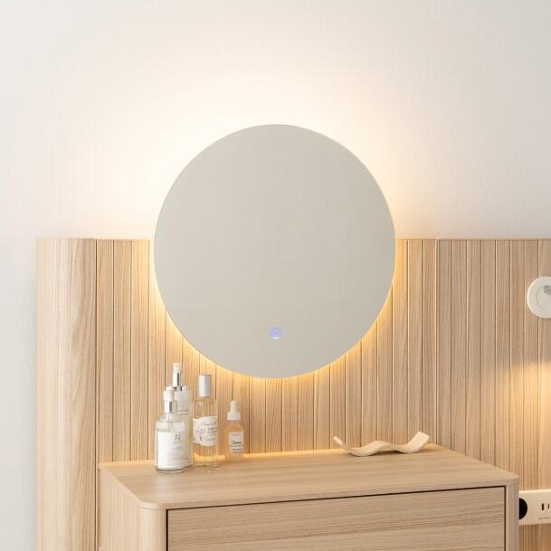 Aesthetic LED Round Mirror (accept pre-order)