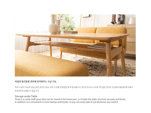 Lelux Dining Table 1500 (accept pre-order)