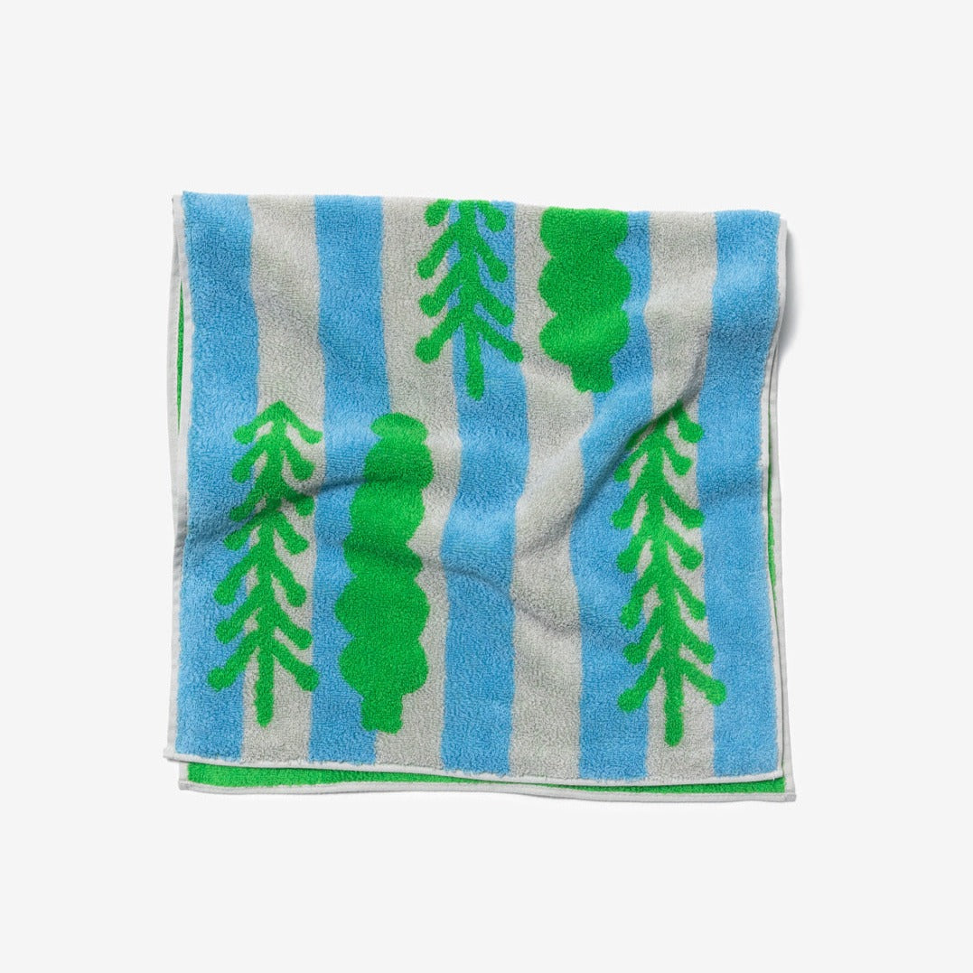 Trees Towel - Green