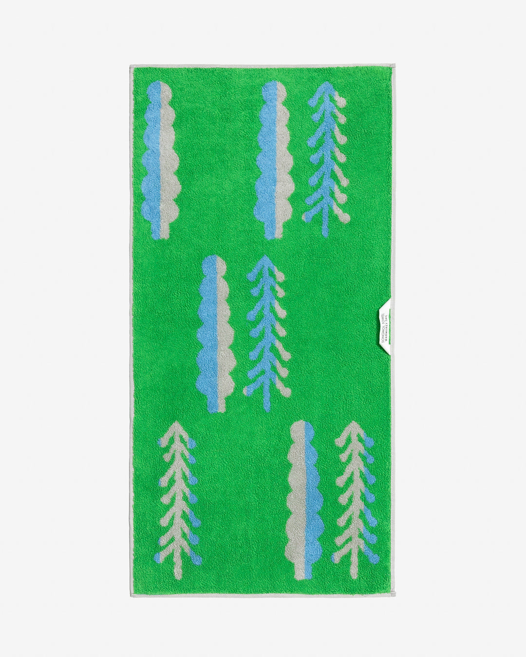 Trees Towel - Green