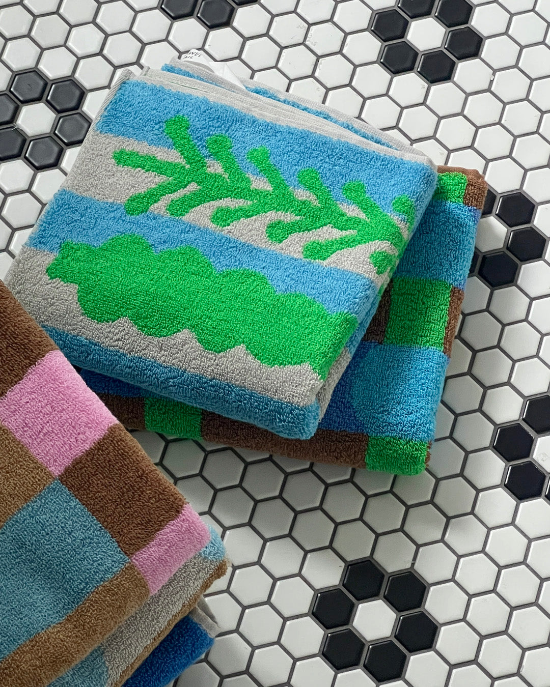 Trees Towel - Green